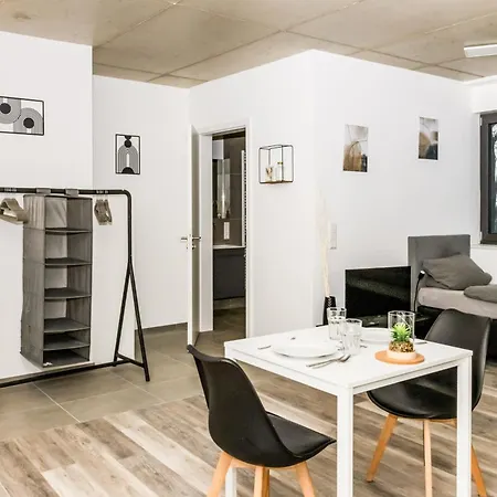 Lejlighed Stylish & Modern Monteur Studio Near Kleve 2 Single Beds *