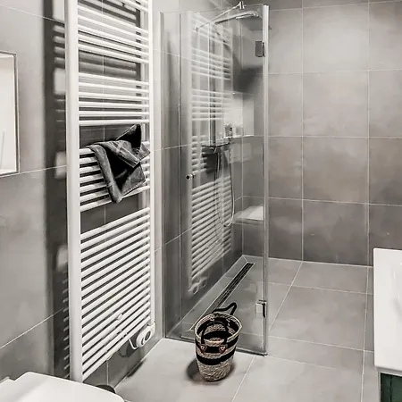 Lejlighed Stylish & Modern Monteur Studio Near Kleve 2 Single Beds