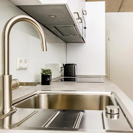 Stylish & Modern Monteur Studio Near Kleve 2 Single Beds Lejlighed *